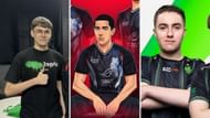 TaySon (Left), , Hris (Center), Chico (Right) (Image via X || @taysonFN, @ASUS_BK_ROG, @ESL_Fortnite)